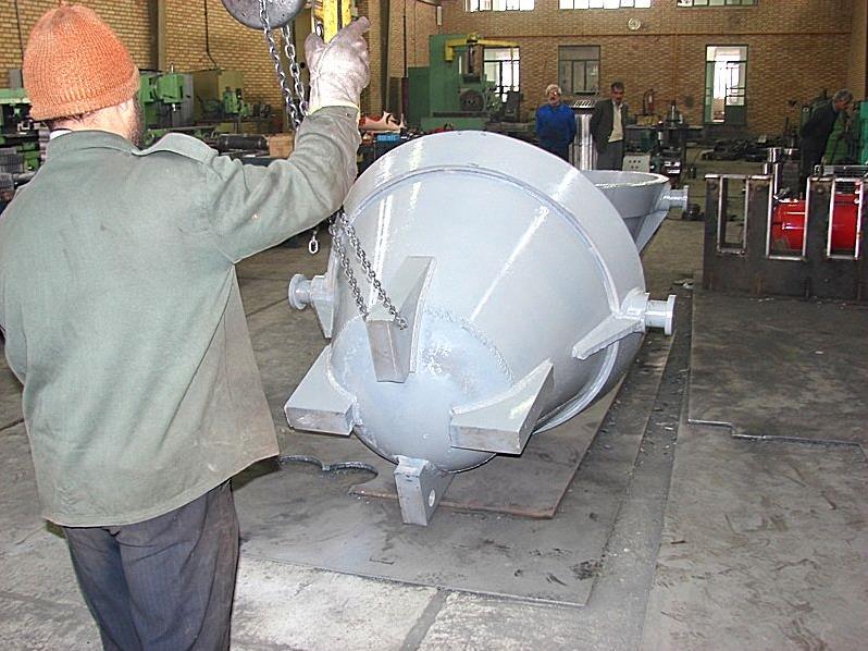 پاتیل‌های فولادی حمل مذاب